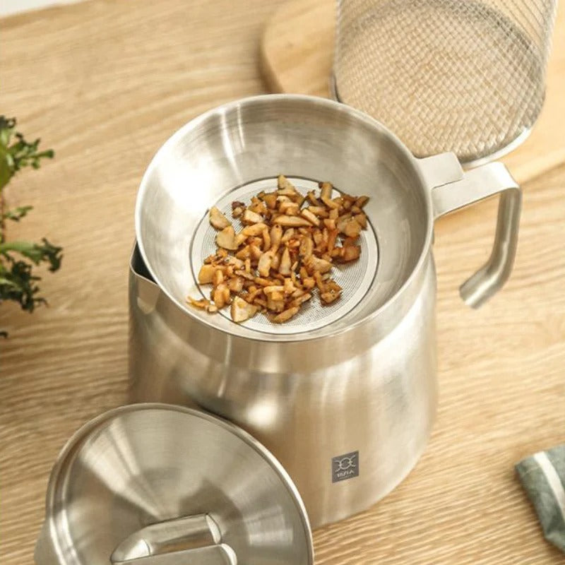 Oil Strainer Pot