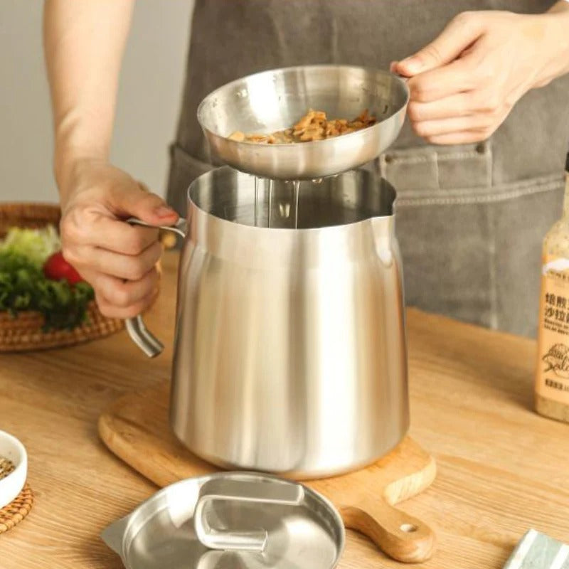 Oil Strainer Pot
